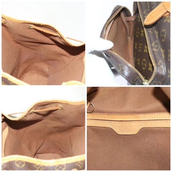 LOUIS VUITTON Monogram Montsouris GM Backpack M51135 LV Auth 55075 - Picture 15 of 16